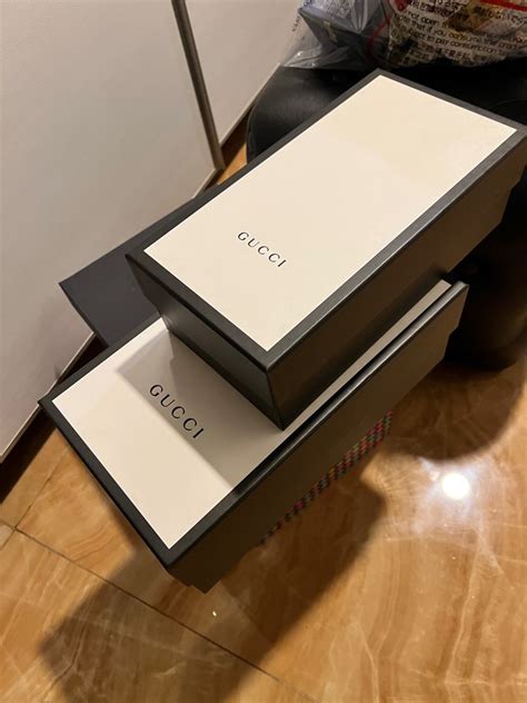 used Gucci shoe boxes